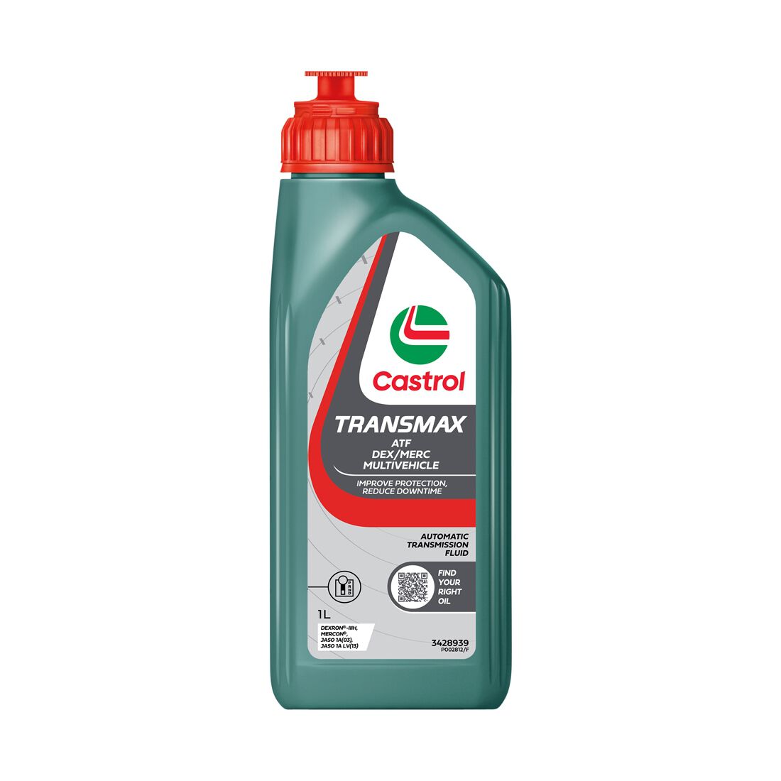 TRANSMAX ATF Dex/Merc Multivehicle 1L - Castrol - Automatic Transmission Fluid - Castrol