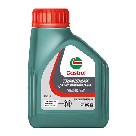 TRANSMAX Power Steering Fluid 500mL - Castrol