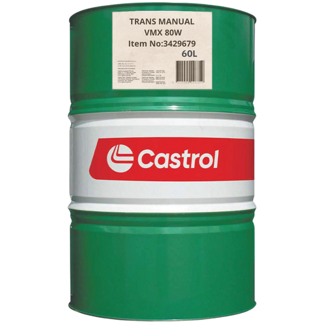TRANSMAX Manual VMX 80W 60L - Castrol - Manual Transmission Fluid - Castrol