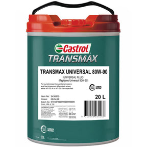 TRANSMAX Universal 80W - 90 20L - Castrol - Gear & Differential Oils - Castrol