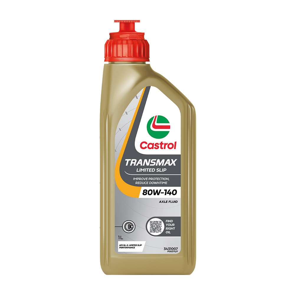 TRANSMAX Limited Slip 80W - 140 1L - Castrol - Gear & Differential Oils - Castrol