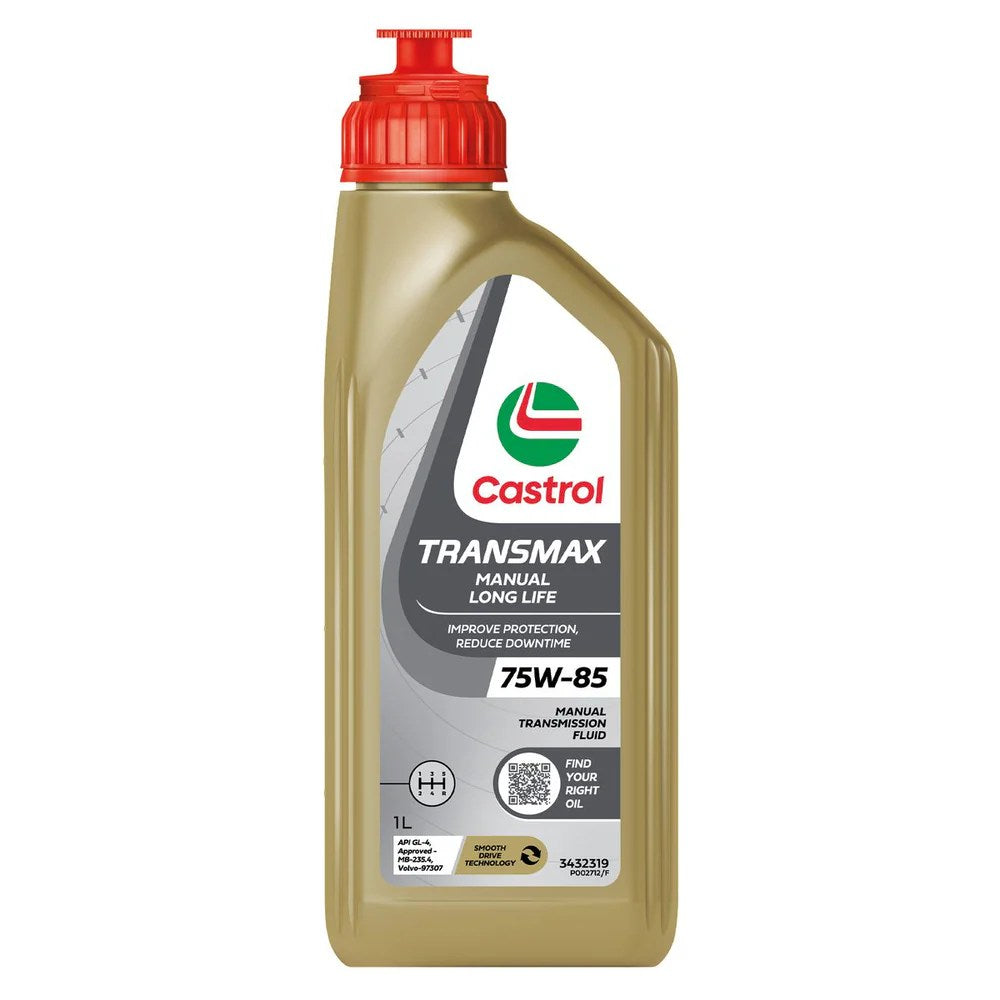 TRANSMAX Manual Long Life 75W - 85 1L - Castrol - Manual Transmission Fluid - Castrol