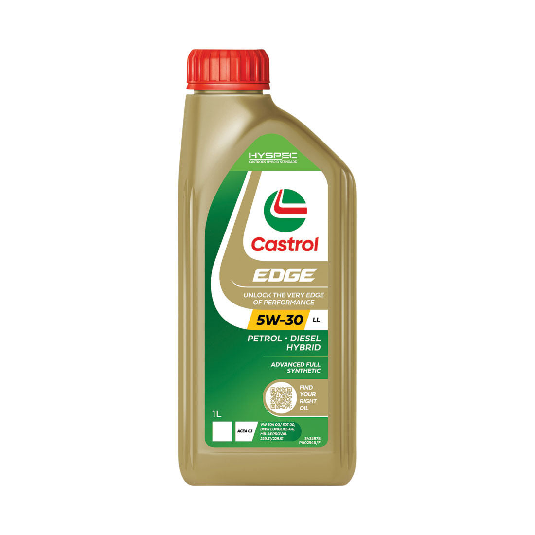 EDGE 5W - 30 LL 1L - Castrol - Full Synthetic Engine Oil - Castrol