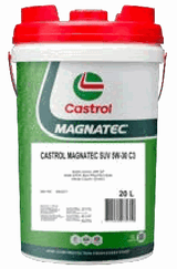 MAGNATEC SUV 5W - 30 C3 20L - Castrol - Full Synthetic Engine Oil - Castrol