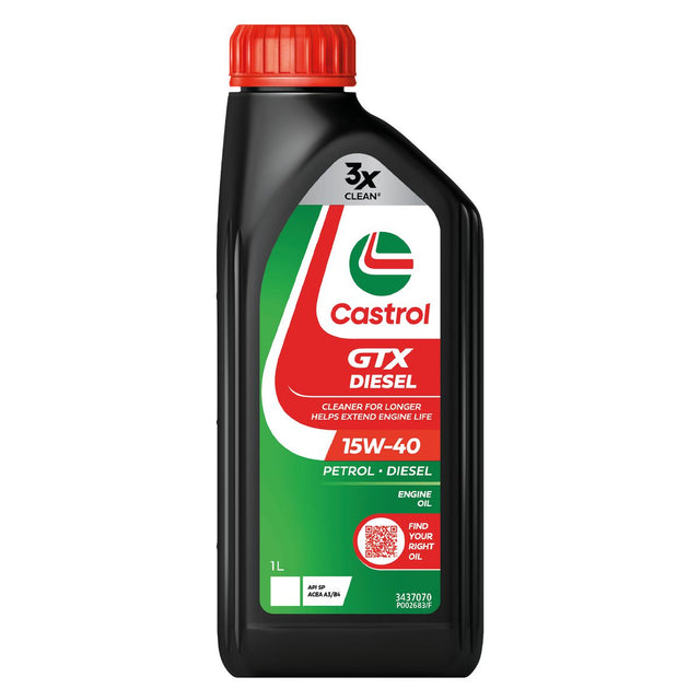 GTX Diesel 15W - 40 1L - Castrol - Semi Synthetic Engine Oil - Castrol
