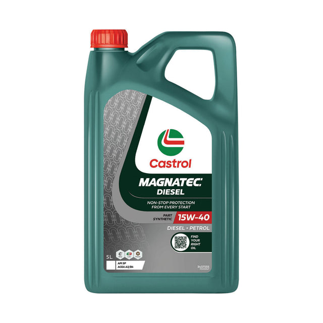 MAGNATEC Diesel 15W - 40 5L - Castrol - Semi Synthetic Engine Oil - Castrol