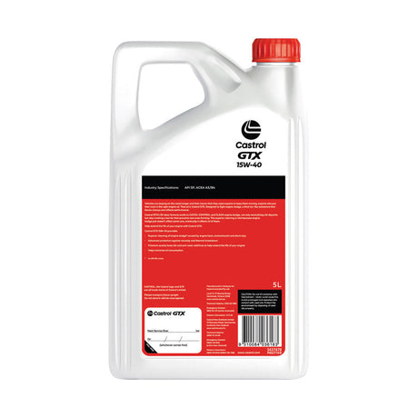 GTX 15W-40 5L - Castrol