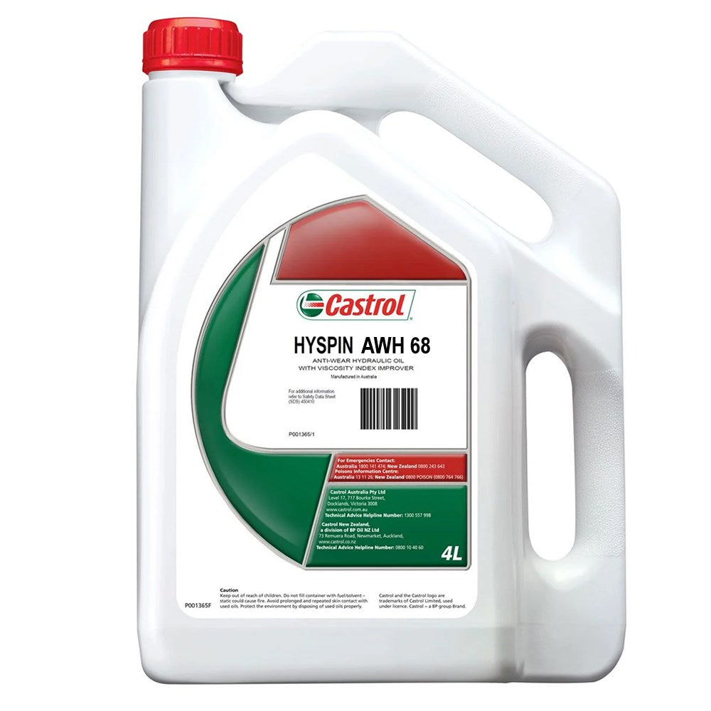 Hyspin AWH 68 4L - Castrol - Hydraulic Oils & Fluids - Castrol