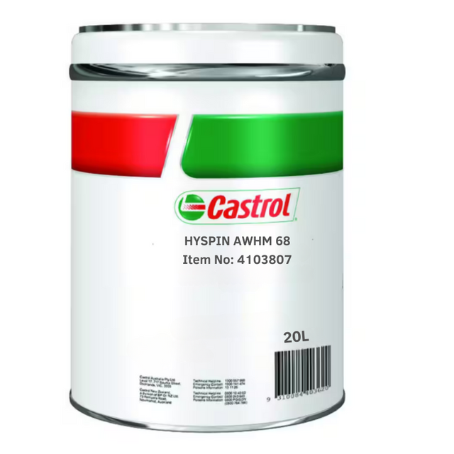 Hyspin AWH - M 68 20L - Castrol - Hydraulic Oils & Fluids - Castrol