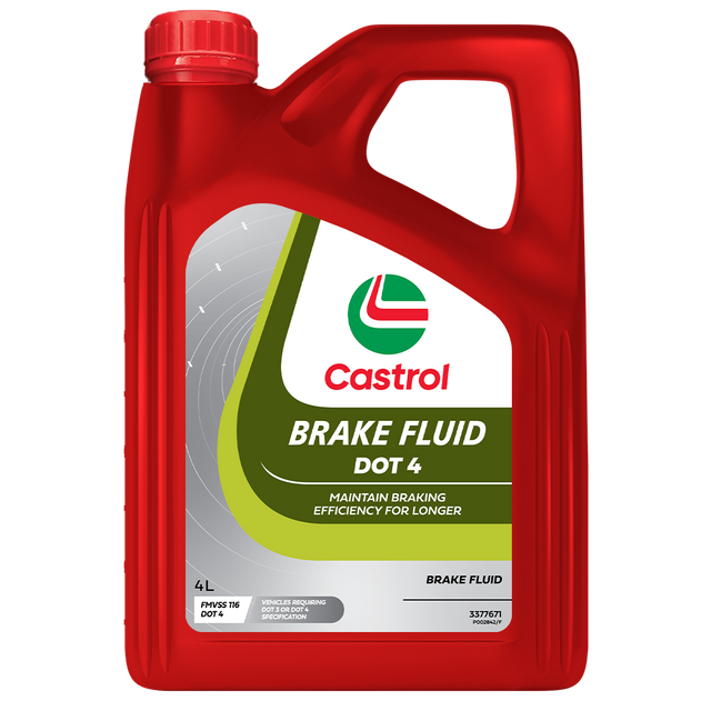 Brake Fluid Dot 4 4L - Castrol - Brake & Clutch Fluid - Castrol