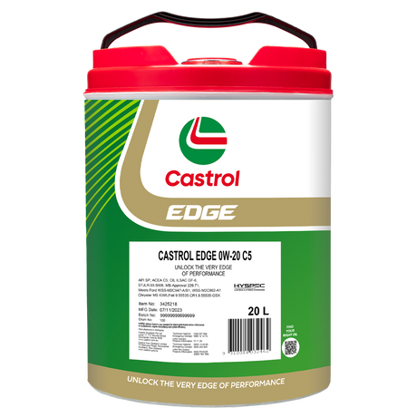 EDGE 0W-20 C5 20L - Castrol