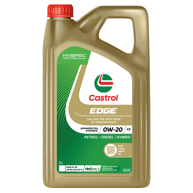 EDGE 0W - 20 C5 5L - Castrol - Full Synthetic Engine Oil - Castrol