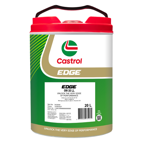 EDGE 0W-30 LL 20L - Castrol