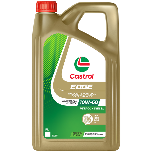 EDGE 10W - 60 5L - Castrol - Full Synthetic Engine Oil - Castrol