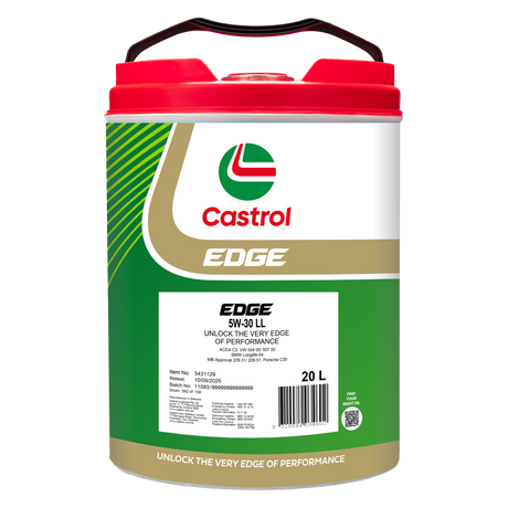 EDGE 5W-30 LL 20L - Castrol