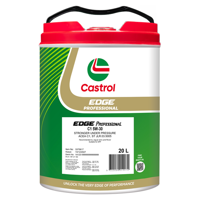 EDGE Professional C1 5W - 30 20L - Castrol - Full Synthetic Engine Oil - Castrol
