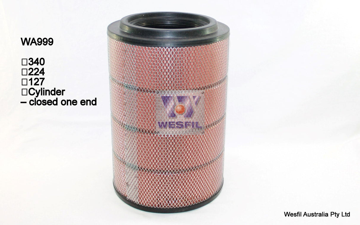 Air Filter Fits Hino WA999 - Wesfil | Universal Auto Spares