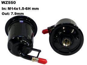 EFI Fuel Filter Z550 Fits Lexus/Toyota WZ550 - Wesfil