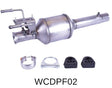 Diesel Particulate Filter (DPF) RPF201 Fits MERCEDES WCDPF02 - Wesfil | Universal Auto Spares