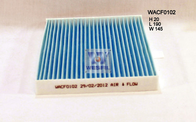 Cabin Filter RCA294P Fits Great Wall WACF0102 - Wesfil | Universal Auto Spares