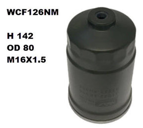 Diesel Fuel Filter Z707 Fits Hyundai/Kia WCF126NM - Wesfil