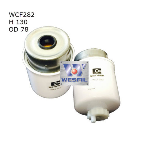 Diesel Fuel/Water Separator Suits 'Flashlube' System WCF282 - Wesfil | Universal Auto Spares