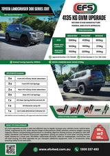 Toyota Landcruiser 300 Series 4135kg GVM Upgrade