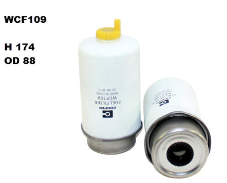 Diesel Fuel Filter Ford WCF109 - Cooper