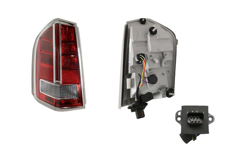 Tail Light (LHS, Chrome Frame) Chrysler 300C 2012 - 2015 CL30-TAL-05L - Sterling Parts