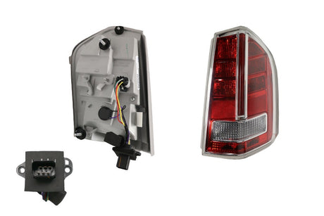 Tail Light (RHS, Chrome Frame) Chrysler 300C 2012 - 2015 CL30-TAL-05R - Sterling Parts