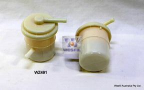 Plastic In-Line Filter Z491 Fits Holden/Suzuki WZ491 - Wesfil