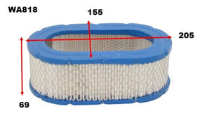 Air Filter A450 Fits Nissan WA818 - Wesfil