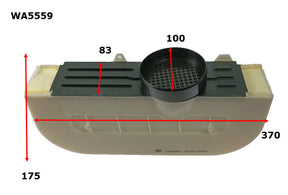 Air Filter A2029 Fits Audi/VW WA5559 - Wesfil