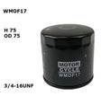 Oil Filter RMZ108 Motorcycle Fits BMW WMOF17 - Wesfil