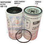 Diesel Fuel Filter Z1045 Fits Mercedes WCF303NM - Wesfil | Universal Auto Spares