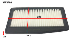 Air Filter A1981 Fits Holden WA5360 - Wesfil