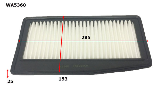 Air Filter A1981 Fits Holden WA5360 - Wesfil | Universal Auto Spares