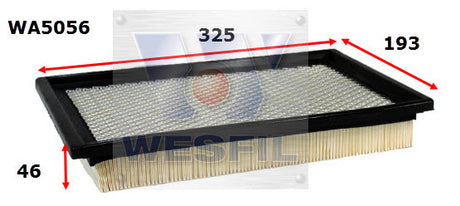 Air Filter Fits Ford WA5056 - Wesfil | Universal Auto Spares