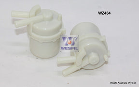 Plastic In-Line Filter Z434 Fits Ford/Mazda WZ434 - Wesfil