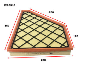 Air Filter A1993 Fits Holden WA5510 - Wesfil
