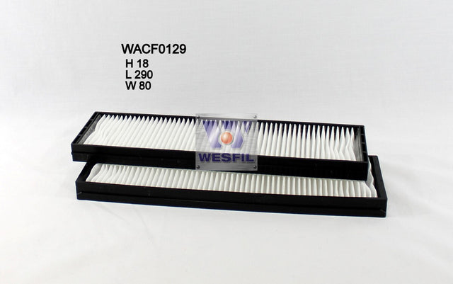 Cabin Filter RCA208P Fits Hyundai WACF0129 - Wesfil | Universal Auto Spares