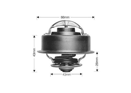 Thermostat 67MM Dia 92C DT32F - DAYCO | Universal Auto Spares