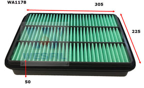Air Filter A1522 Fits Toyota WA1178 - Wesfil