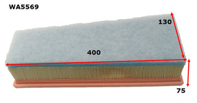 Air Filter Fits Mercedes WA5569 - Wesfil