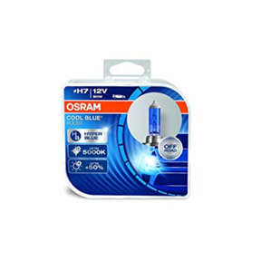 Halogen H7 12V 80W PX26D Cool Blue Boost 1=2 Globes 62210CBB-HCB - Osram