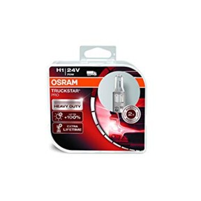 Halogen H1 24V 70W P14.5S Truckstar Duo Pack 1=2 Globes D/Box 64155TSP-HCB - Osram