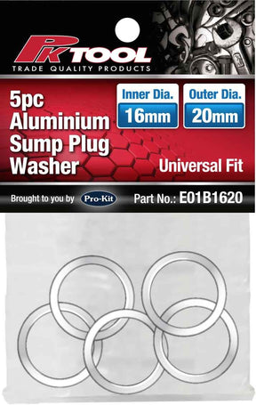 5 Pieces Aluminium Sump Plug Washer - PKTool