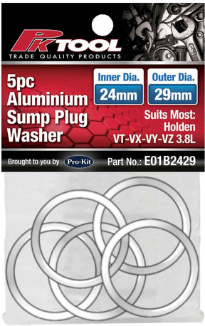 5 Pieces Aluminium Sump Plug Washer - PKTool