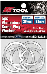 5 Pieces Aluminium Sump Plug Washer - PKTool