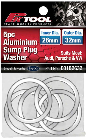 5 Pieces Aluminium Sump Plug Washer - PKTool